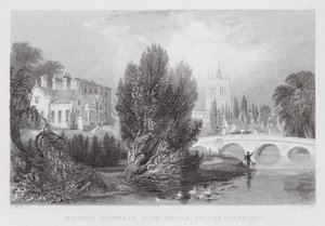 Melton Mowbray, Clubhuis, Leicestershire (gravure)