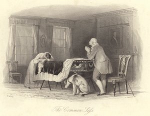 Het Gemeenschappelijk Verlies (gravure) door Thomas (after) Allom
