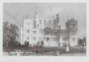 Wollaton Hall, Nottinghamshire (gravure)