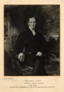 Portret van Benjamin Gott