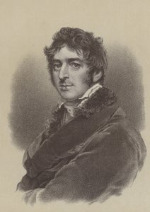 William Lamb, 2e burggraaf Melbourne, Britse premier 1834 en 1835-1841 (litho)