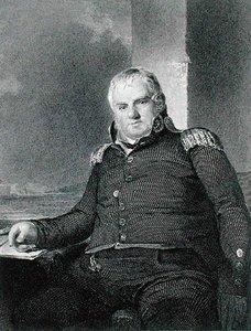 Generaal Jonathan Williams (1750-1815) gegraveerd door Richard W. Dodson (1812-67)