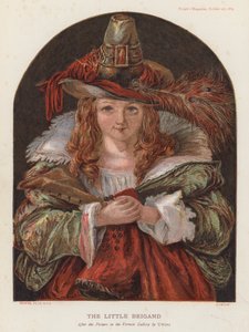 Le Chapeau de Brigand door Thomas (after) Uwins