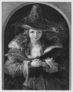 De Chapeau De Brigand, van het schilderij in de Vernon Gallery
