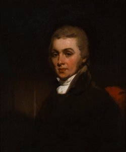 Portret van een heer door Thomas (circle of) Lawrence