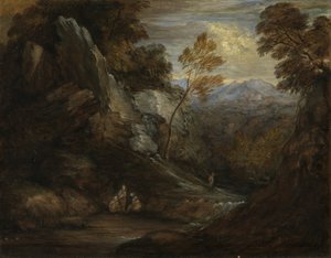 Denkbeeldig landschap, c.1880-1920