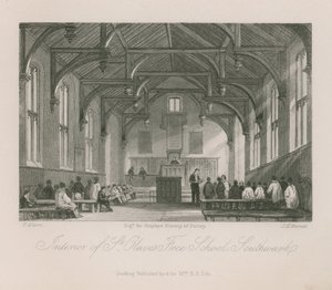Interieur van St Olave