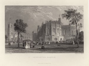 Kasteel van Lancaster door Thomas Allom