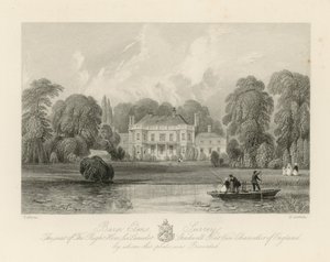 De zetel van de Zeer Eerwaarde Sir Lancelot Shadwell door Thomas Allom