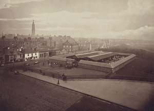 Kledingmarkt, voet van Saltmarket. door Thomas Annan
