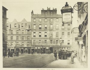 Saltmarket vanaf London Street door Thomas Annan