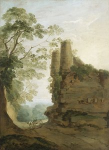 Het graf van de Horatii en Curiatii door Thomas Barker of Bath