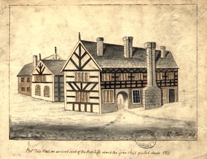 Pool Fold Hall, Manchester, 1819 door Thomas Barritt