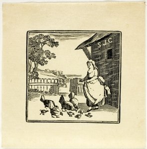 Boekillustratie door Thomas Bewick