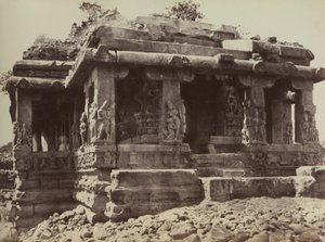 Architectuur in Dharwar en Mysore, 1860s door Thomas Biggs