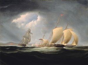 Verovering van Tripoli door de Enterprise door Thomas Birch