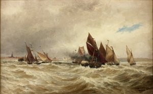 Sleepboten uit Calais