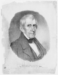 Amerikaanse president William Henry Harrison, 1841 door Thomas Campbell