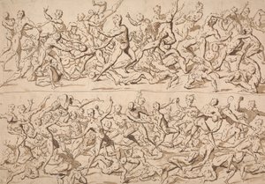 Figurenstudies door Thomas Carwitham