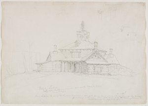 Hornby Lodge, 1839 door Thomas Cole