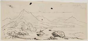 Landschapsschets, 1841
