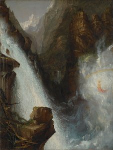 Scène uit Byrons "Manfred" door Thomas Cole