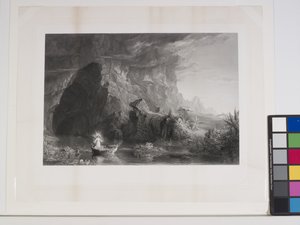 De Reis van het Leven: Kindertijd door Thomas Cole