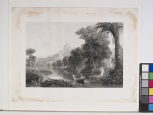 De Reis van het Leven: Jeugd door Thomas Cole