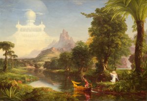 De Reis van het Leven: Jeugd door Thomas Cole