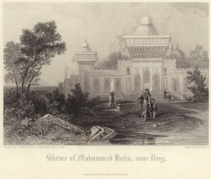 Heiligdom van Mohammed Kahn door Thomas Colman Dibdin