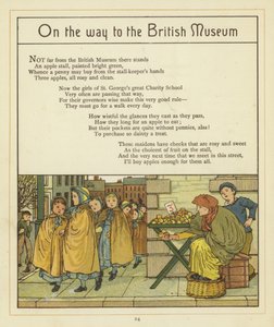 Op weg naar het British Museum door Thomas Crane