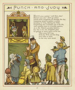 Punch en Judy door Thomas Crane