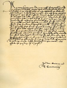 Brief van Thomas Cranmer aan Thomas Cromwell, Ford, 13 augustus 1537