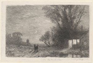 De Smidse door Thomas Creswick