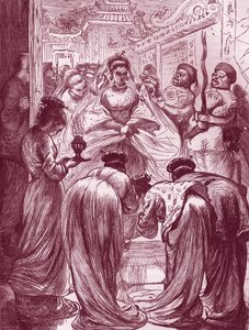 De Geschiedenis van Aladdin door Thomas Dalziel