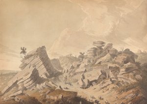 Brimham Crags door Thomas Daniell