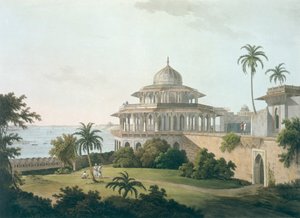 De Chalees Satoon, in het Fort van Allahabad aan de Rivier Jumna, uit 