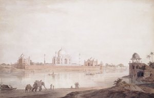 De Taj Mahal, Agra, Uttar Pradesh, 1789