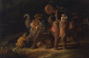 Tijgerjacht in de Oost-Indië [1798, Royal Academy of Arts, Londen, tentoonstellingscatalogus]