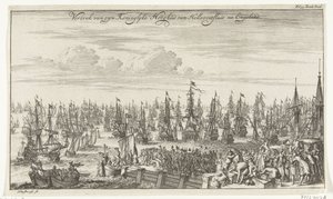 Vertrek van Willem III van Hellevoetsluis naar Engeland, 1688