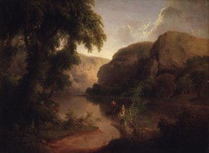 Rivier tussen Rotsen