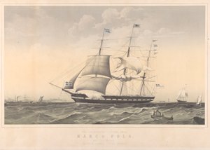 Het beroemde Clipper Schip Marco Polo door Thomas Dove