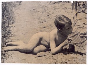 Studie voor Arcadia, ca. 1883 door Thomas Eakins