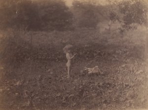 Katie Crowell in Avondale, Pennsylvania, 1887 door Thomas Eakins