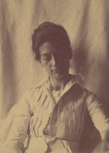[Mevrouw Eakins of haar zus Doll], 1880s-90s