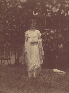 [Mevrouw Louis Kentin in Empire-jurk], 1880s door Thomas Eakins