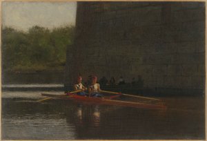 De Roeiers (De Schreiber Broers) door Thomas Eakins