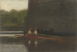 De Roeiers, 1874 door Thomas Eakins