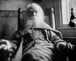 Walt Whitman in Camden, N.J., ca. 1891 door Thomas Eakins