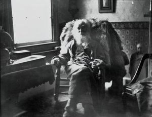 Walt Whitman in Camden, N.J., ca. 1891 door Thomas Eakins